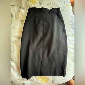 Wilfred Black Pencil Skirt